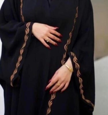 best black abaya