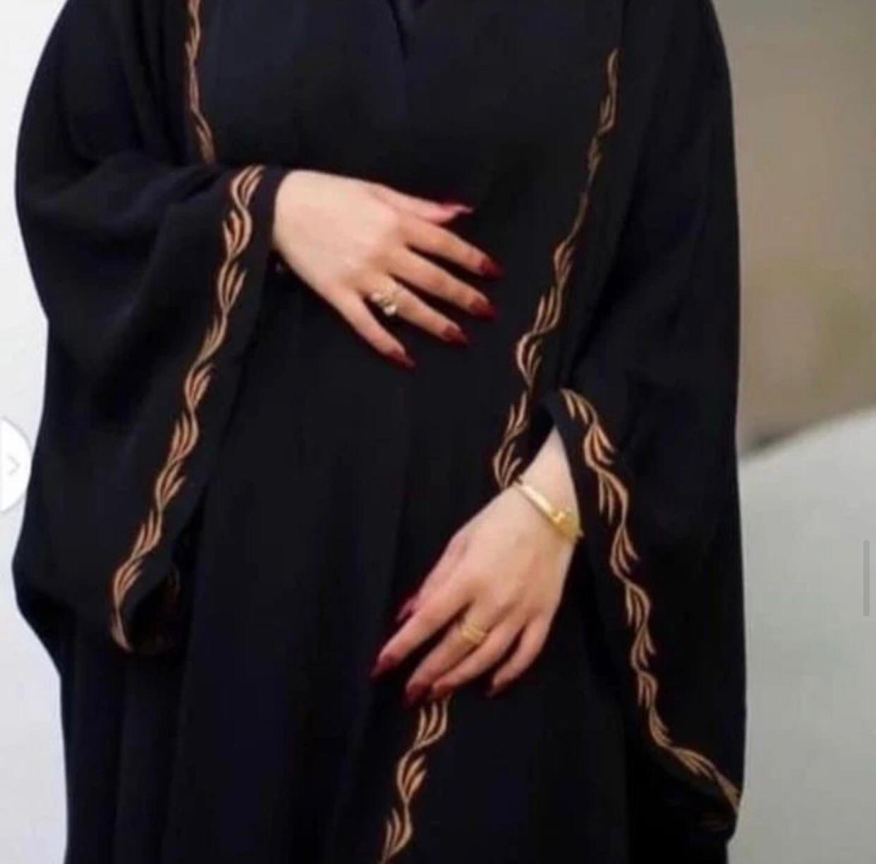 best black abaya